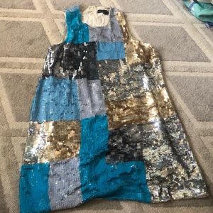Sequin mini dress